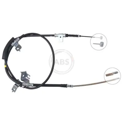 Ordena Ya Cable de accionamiento, freno de estacionamiento A.B.S. K17535